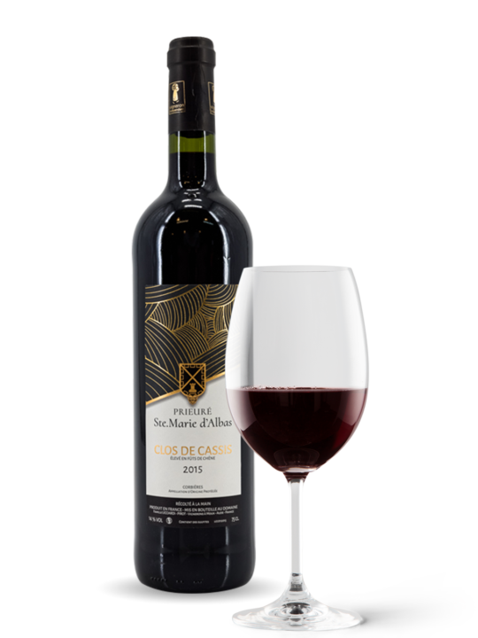 Vin rouge Clos de Cassis AOC Corbières
