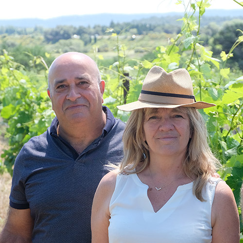 Laurence et Vincent Licciardi vignerons récoltants Laurence et Vincent Licciardi vignerons récoltants