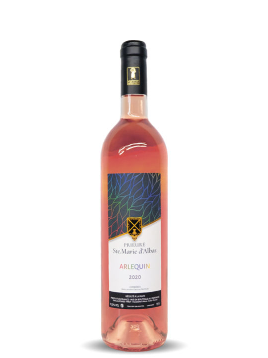 Vin rosé Arlequin Domaine Prieuré Sainte Marie d'Albas