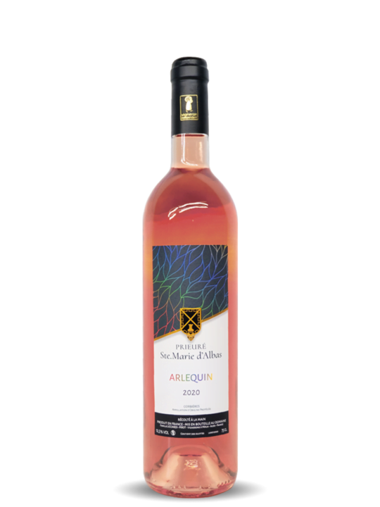 Vin rosé Arlequin Domaine Prieuré Sainte Marie d'Albas