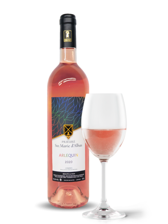 Vin rosé Arlequin Domaine Prieuré Sainte Marie d'Albas