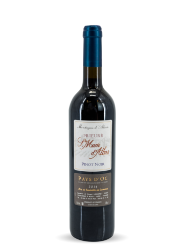 Pinot noir vin rouge Domaine Prieuré Sainte Marie d'Albas