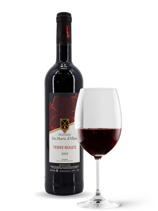 Terre rouge vin rouge Domaine Prieuré Sainte Marie d'Albas