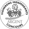 Médaille d'argent concours Vignerons indépendants