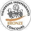 Médaille d'argent concours Vignerons indépendants